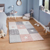 Think Rugs brooklyn kids brooklyn kids 20339 pink Multicoloured, Pink Bedroom   Rug.
