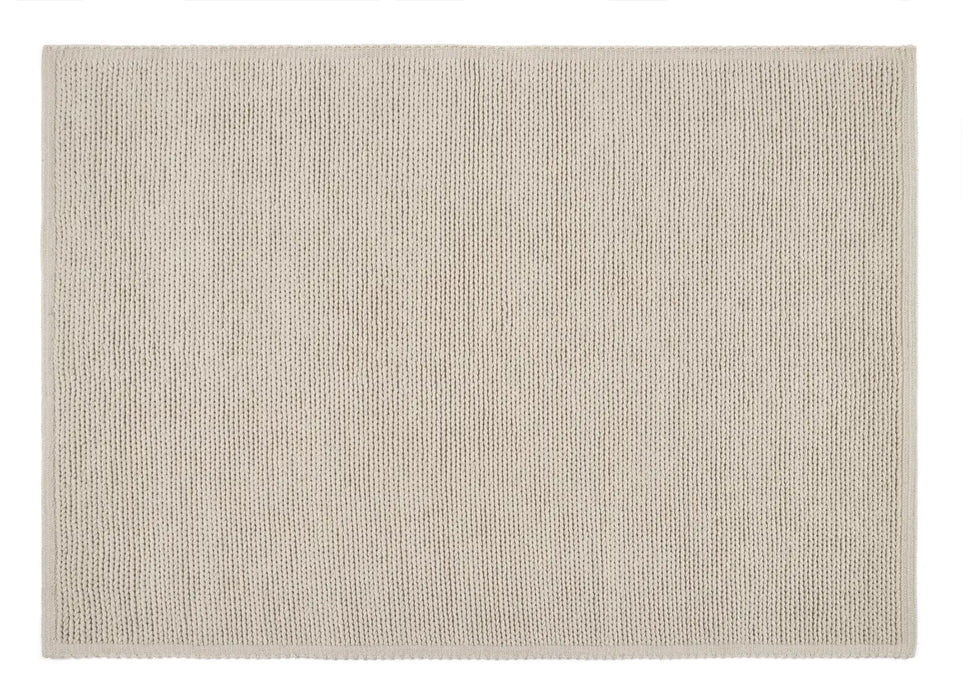 Origins cable natural Living Room Wool Rug.