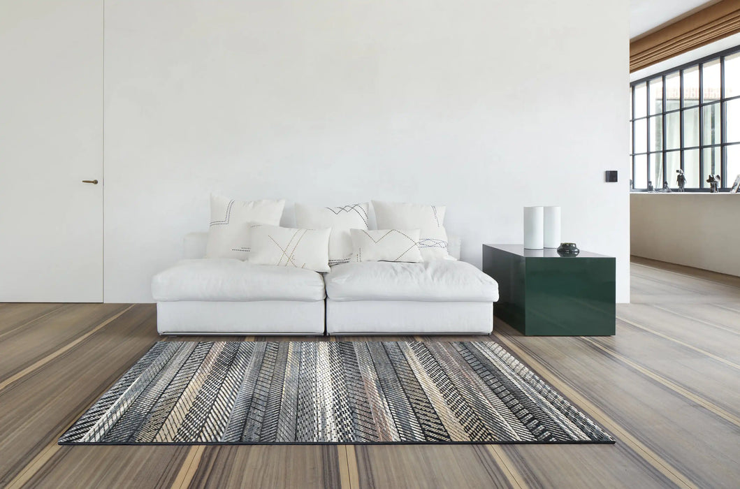 Mastercraft canyon mastercraft 52050 3535 Grey, Multicoloured Living Room Rug.