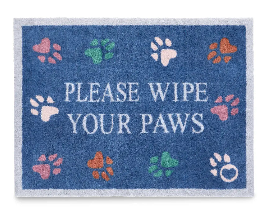 Patterned Hug Rug Colourful Paws
