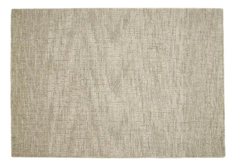 Origins country tweed feather Beige Living Room Wool Rug.