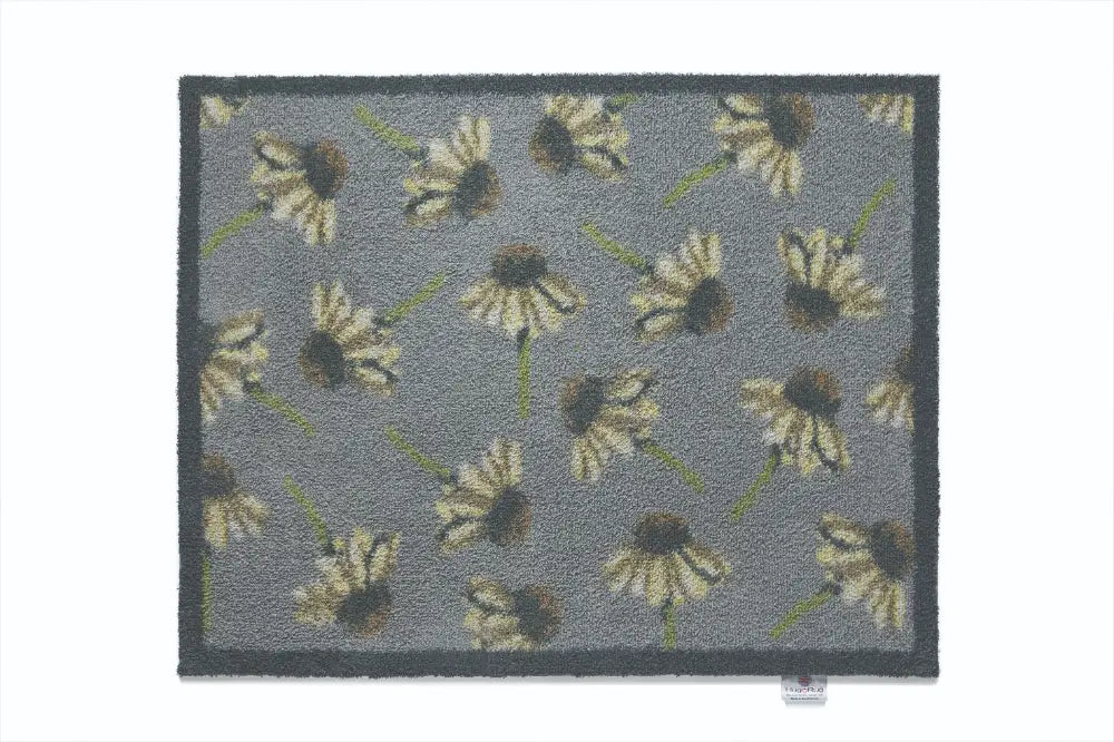 Patterned Hug Rug Daisies 1