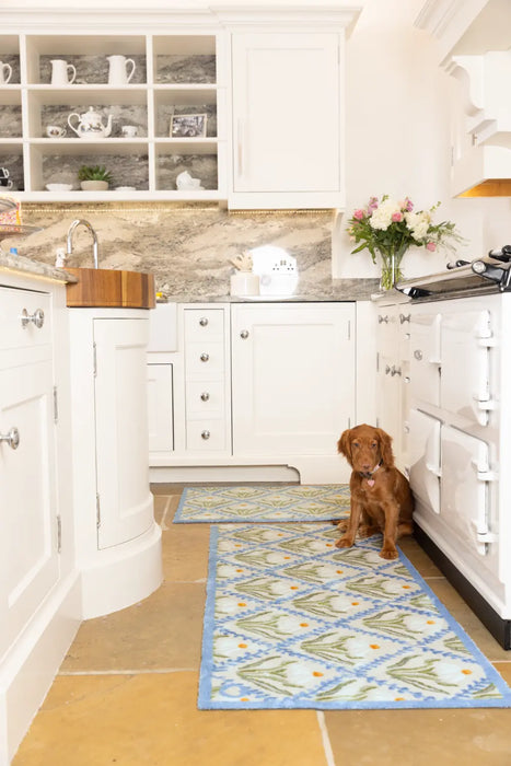 Hug Rug Washable Daisy Trellis Multi