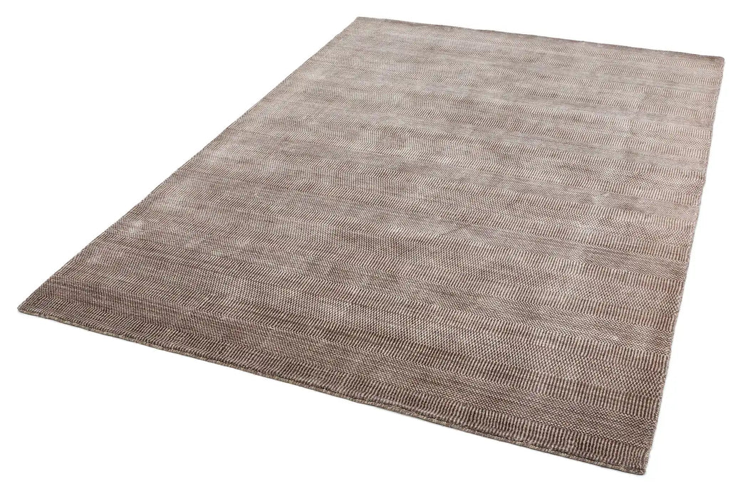 Asiatic darcy mocha Brown, Beige Living Room Geometric Rug.