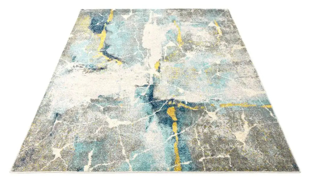 Concept Looms elssa els10 frost Ivory, Multicoloured Living Room Rug.
