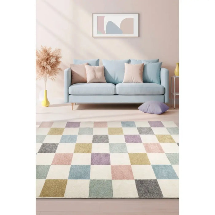 Echo Chequer Pastel