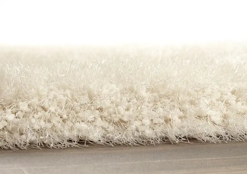 Origins extravagance ivory Ivory Living Room Shaggy Rug.