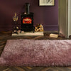 Origins extravagance lilac Purple Living Room Shaggy Rug.