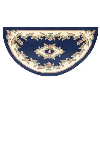 Oriental Weavers royal indian blue Blue Living Room Wool Rug.