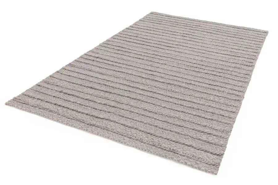 Asiatic grayson grey Grey Living Room Flat Weave Rug.