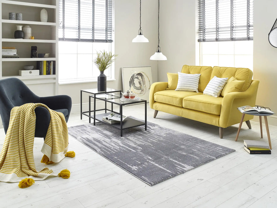 Mastercraft high rise 6469b grey Grey Living Room Rug.