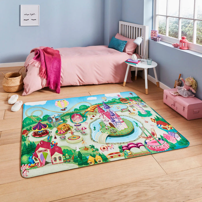 Think Rugs inspire g2394 multi Multicoloured Bedroom Rug.