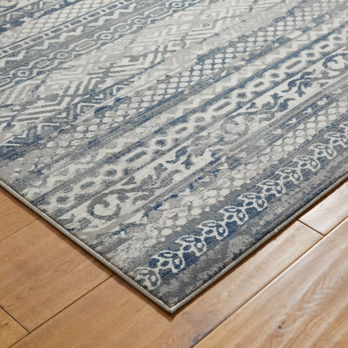 Oriental Weavers kendra 7153 h Grey Living Room  Rug.
