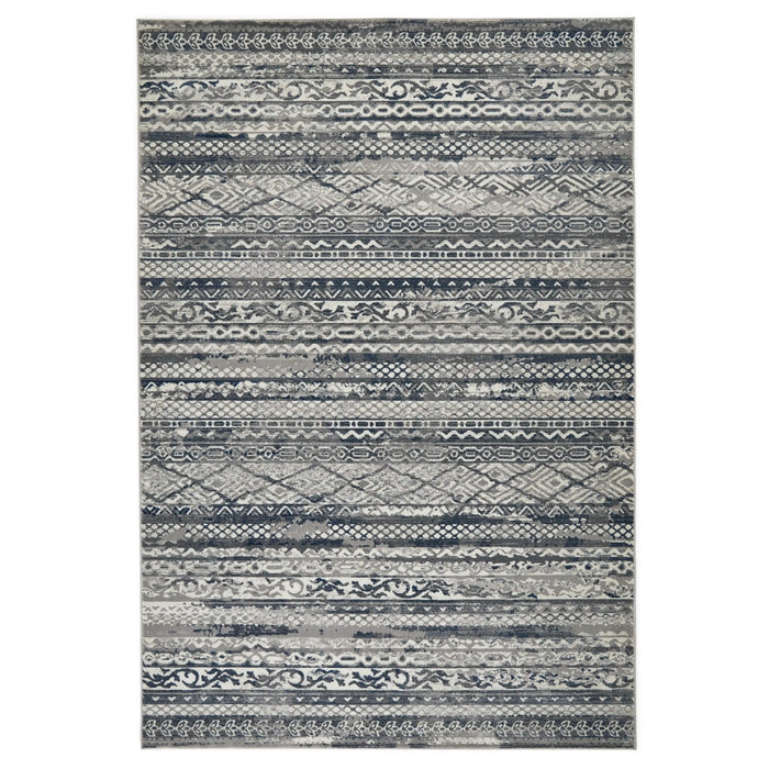 Oriental Weavers kendra 7153 h Grey Living Room  Rug.