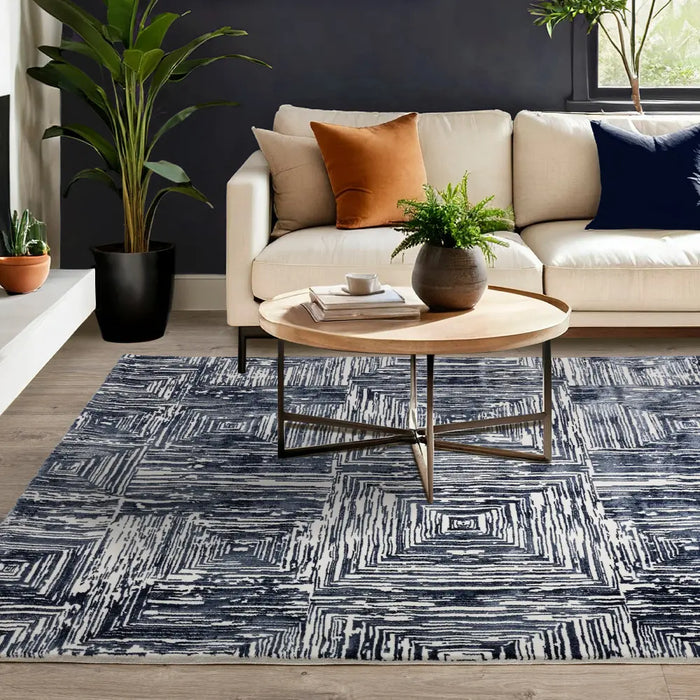 Kuza Portrait Navy Blue