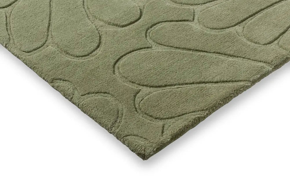 Coleby Petals Laura Ashley Hedgerow Green 078807 Rug