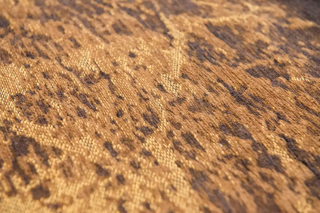 Louis de Poortere mad men cracks 8618 deep mine Multicoloured Living Room Flat Weave Rug.