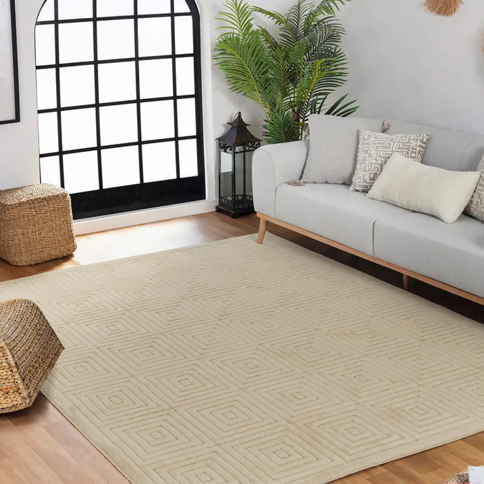 SAKURA In- & Outdoor Scandi Modern Beige Rug