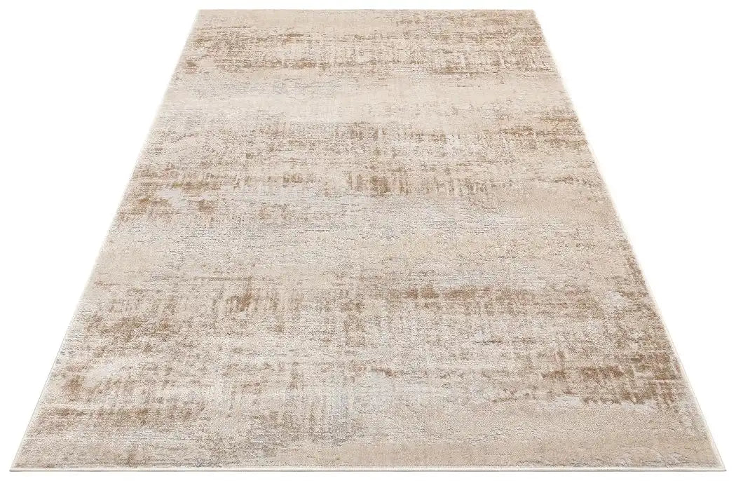 Concept Looms luzon luz809 ivory taupe grey Brown, Grey, Ivory Living Room Geometric Rug.