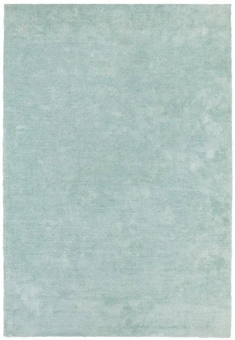 Asiatic milo duck egg Blue Living Room Shaggy Rug.