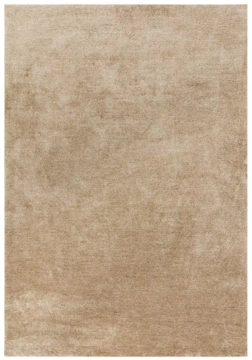 Asiatic milo sand Beige Living Room Shaggy Rug.