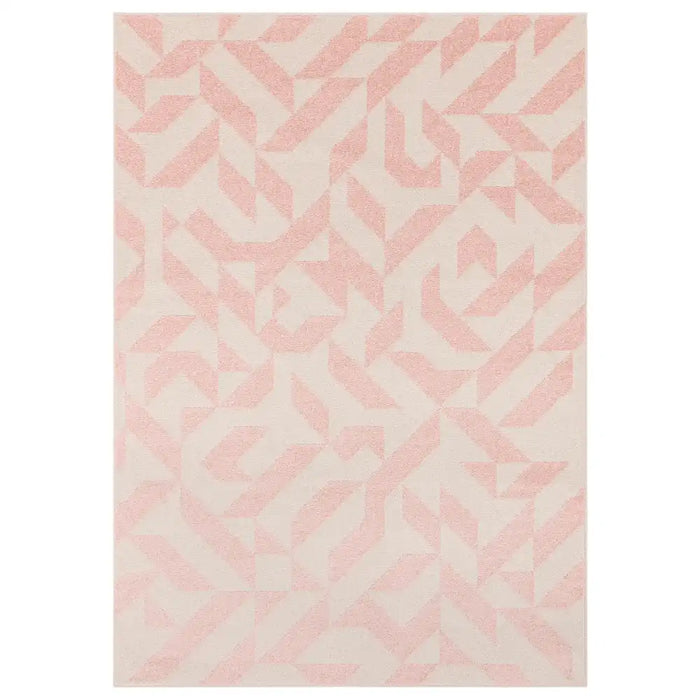 Asiatic muse mu04 pink shapes Pink Living Room Geometric Rug.