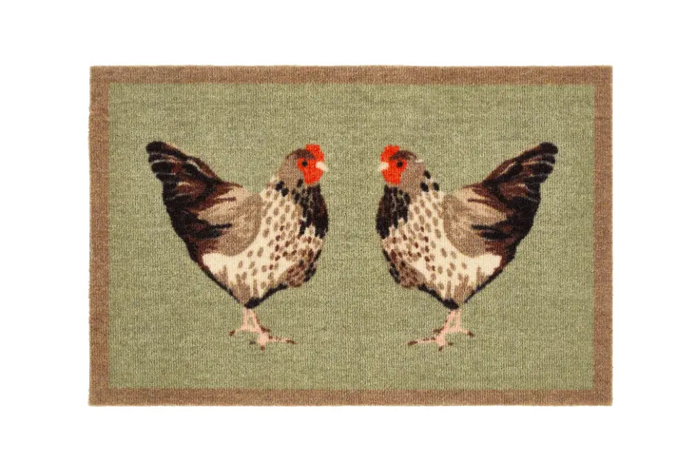 My Mat Nylon Indoor Pattern My Chickens