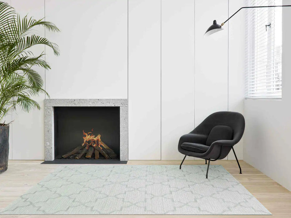 Mastercraft newquay 96003 3001 Grey Living Room Geometric Rug.