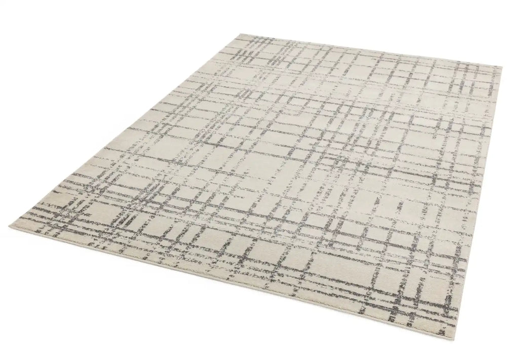 Asiatic nova nv31 grid grey Grey Living Room Rug.