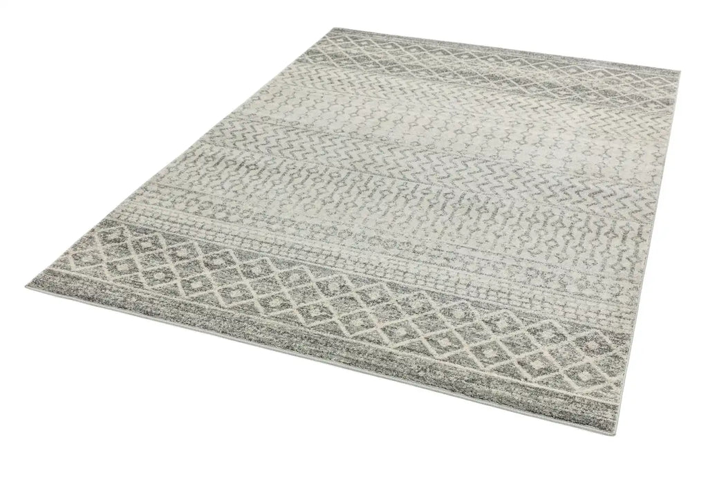 Asiatic nova nv34 aztec grey Grey Living Room Rug.