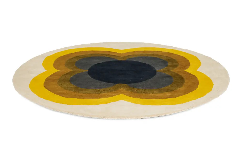 Orla Kiely Sunflower Yellow 060006 Rug