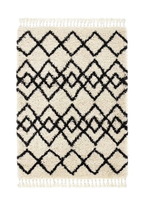 Origins morocco orgins ivory Ivory Living Room Geometric Rug.