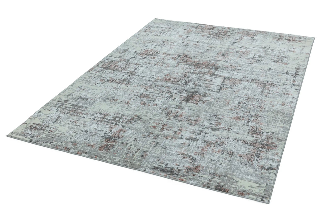Asiatic orion or06 abstract pink Grey, Pink Living Room Rug.