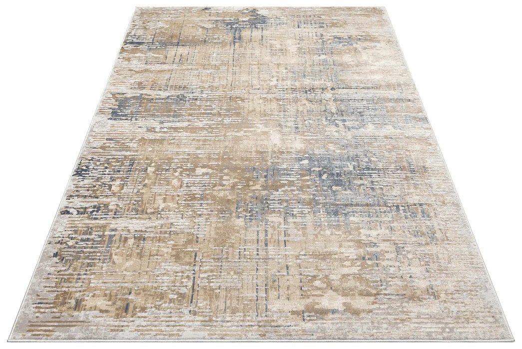 Concept Looms pollo poll104 silver grey Grey Living Room Rug.