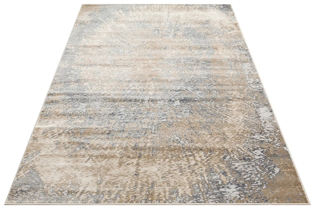 Concept Looms pollo poll109 taupe grey Brown, Grey Living Room Rug.