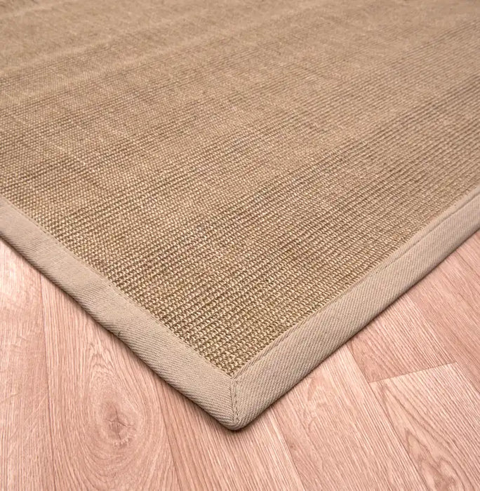 Asiatic sisal linen linen Beige Living Room Natural Fibre Rug.