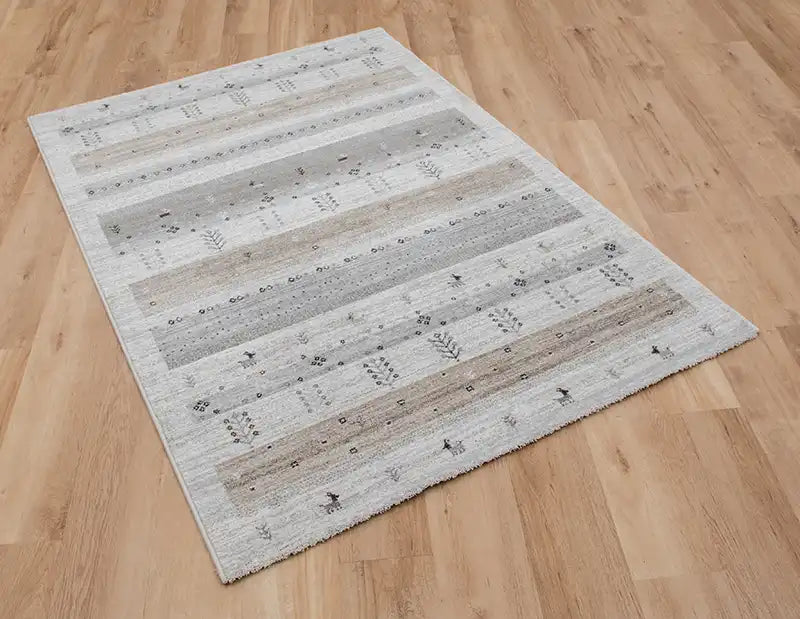 Mastercraft nomad 26001 6262 Beige, Multicoloured Living Room Rug.