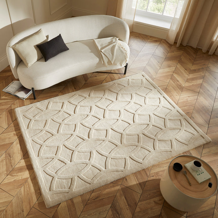 PRIORY by SARAH GARE INTERIORS PRI101 Beige Circles