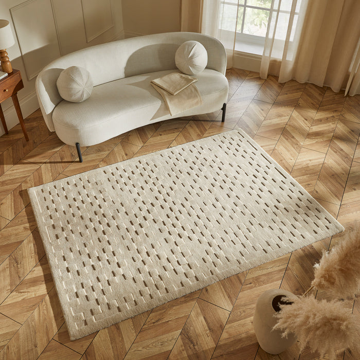 PRIORY by SARAH GARE INTERIORS PRI102 Beige Squares