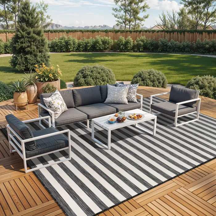 PSA ZAKI 2304 Grey Rug
