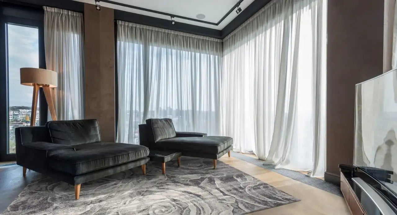 Agnella platinum ros anthracite Grey Living Room Natural Fibre Rug.