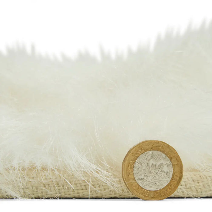 Polar Plush Ivory Soft Shaggy Rug