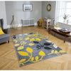 Oriental Weavers portland 1096 1 Grey, Yellow Living Room Geometric Rug.