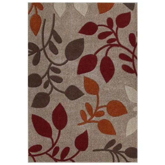 Oriental Weavers portland 1096 m Brown, Beige, Red Living Room Geometric Rug.