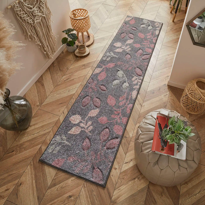 Oriental Weavers portland 1096 v Grey, Pink Living Room Geometric Rug.
