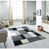 Oriental Weavers portland 8425 b Grey, Black Living Room Geometric Rug.