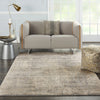 Nourison quarry qua03 beige grey Grey, Beige Living Room Moroccan Rug.