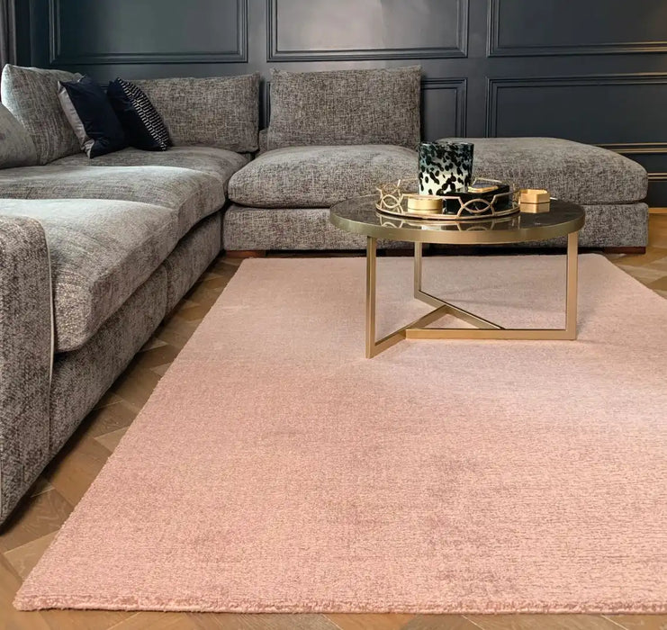 Origins reef origins blush Pink Living Room Rug.