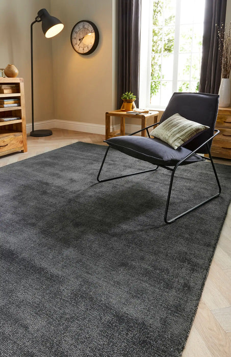 Origins reef origins dark grey Grey Living Room Rug.