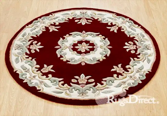 Oriental Weavers royal indian red Red Living Room Wool Rug.
